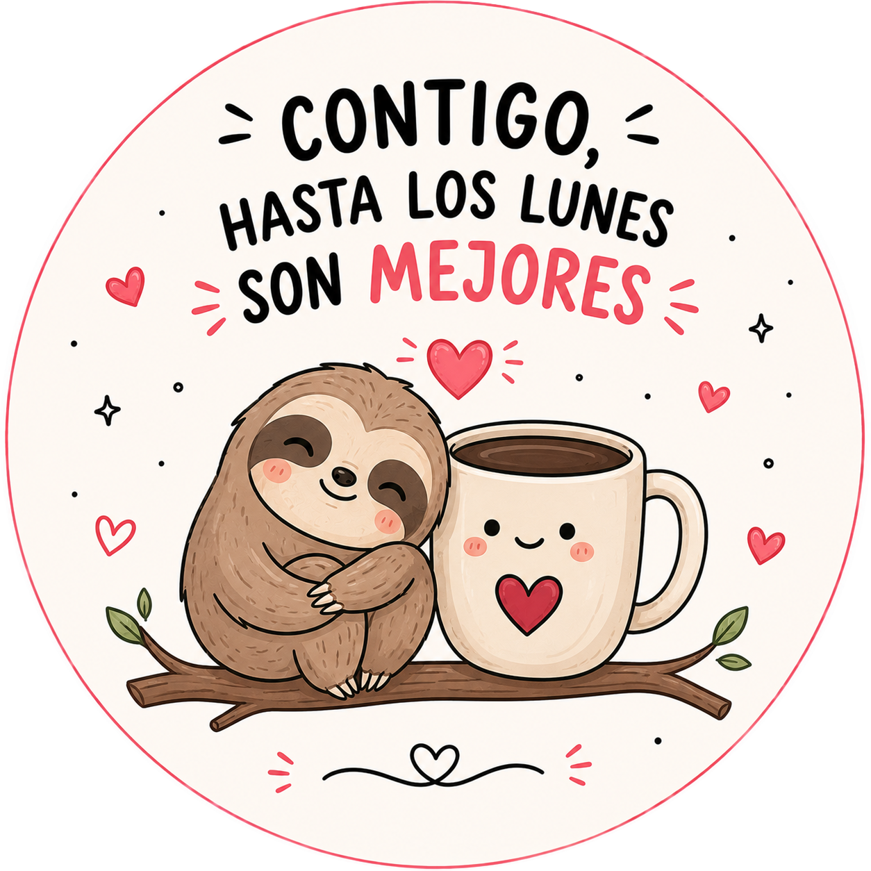 Contigo hasta los lunes son mejores